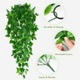 thumbnail image 3 of 4pcs Artificial Hanging Plants, 3.6FT Fake Hanging Plants, Fake Ivy Vines with Full Leaves, Faux Hanging Greenery Pothos for Wall Room Bathroom Indoor Outdoor Home Shelf Office Decor, 3 of 5