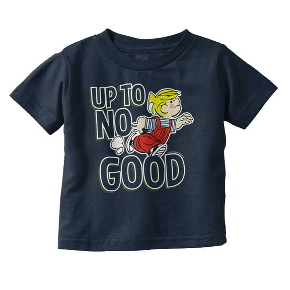 Dennis The Menace Up To No Good Youth T Shirt Tee Boys Infant Toddler Brisco Brands 12M