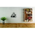 thumbnail image 1 of Buddha Vinyl Wall Decal for Home - Enlightened Buddhism Buddhists Life Cute Wall Bedroom Living Room Entry - Removable High Tact - Size: 10 In x 20 In, 1 of 3
