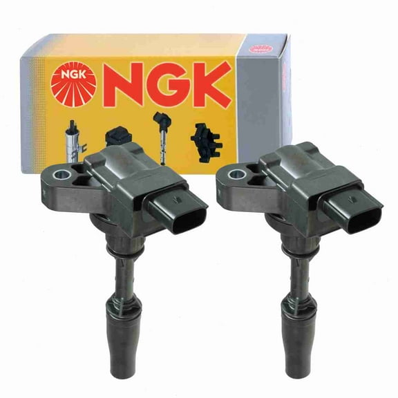 2 pc NGK 48889 Ignition Coils for 12652405 12654078 12687140 25202791 E1180 GN10682 IC783 UF-680 UF680 Spark Plug Wire Boot