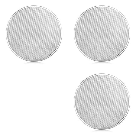 

3pcs Round Mesh Pizza Screen Baking Thin Crust Tray Mesh Aluminum Wire Pan Pizza Baking Tool 8 inch