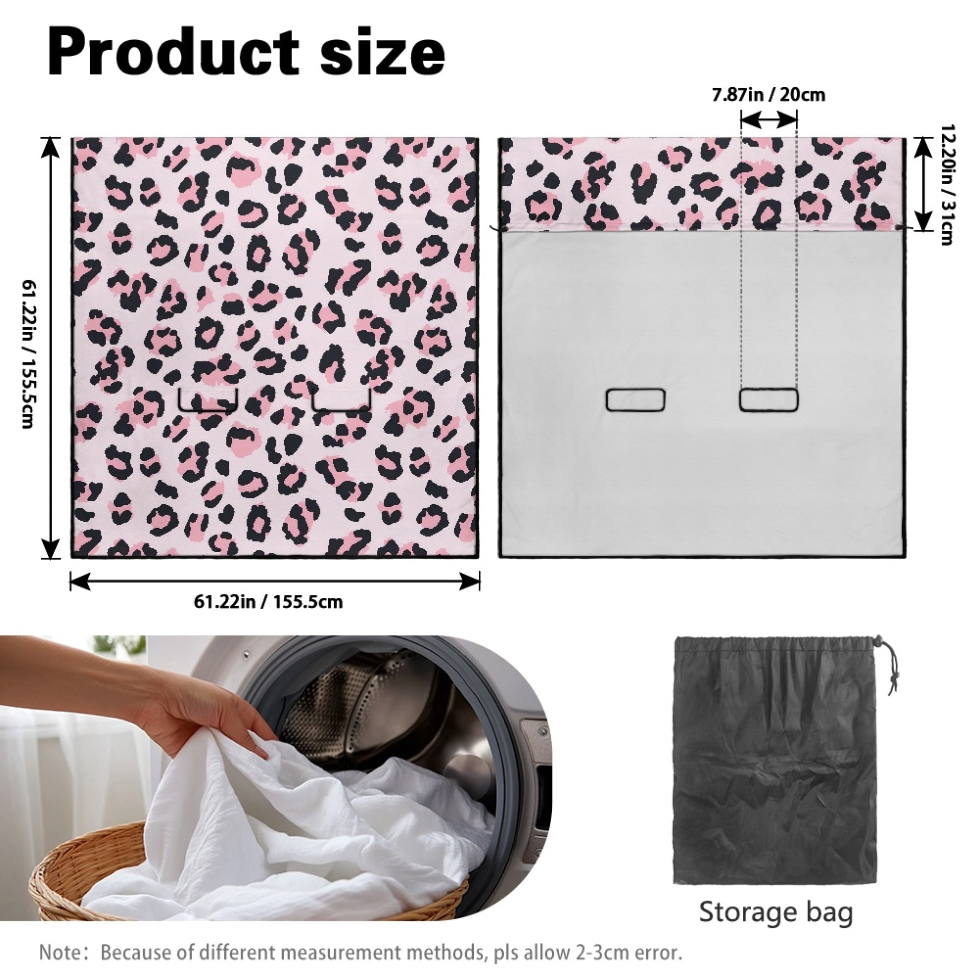 Drydeepin Cheetah Leopard Pink Car Seat Cover Towel Backseat Breathable Rear Bench Towel Seat Covers Non-Slip Universal Fit for Sedan Trucks Van SUV, Automotive Seat Protector