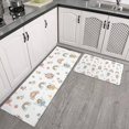 thumbnail image 2 of White Fairy Castle Pattern Kitchen Rugs Sets Of 2,Anti Fatigue Kitchen Mat Rugs Non Slip Washable,Decorative Kitchen Floor Mats for Kitchen,Sink,Laundry,17"x30"+17"x47", 2 of 7