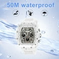 thumbnail image 6 of SKMEI Mens Watches Chronograph Waterproof Luminous Multifunction Watches for Men Quartz Business Calendar Men Wrist Watch, 6 of 8