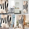 thumbnail image 2 of Abstract Vintage Shower Curtain Set with Hooks, Zebra Texture Pattern Flowers Waterproof Fabric Bathroom Curtains Decor Home Accessories,66 X 72 Inch Long, 2 of 9