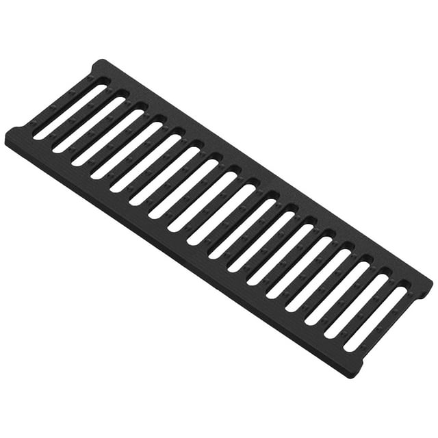 Fall Decor Trench Drain Narrow Ditch Cover Polymer Plastic Drain Channel for Kitchen Patio Outside Floor Sewer Sewage Trough