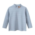 thumbnail image 1 of KYAIGUO T-Shirt Décontracté à Manches Longues pour Garçons Tout-Petits Enfants Printemps Automne Col Rond Rayures T-Shirt 1-9T, 1 of 8