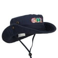 thumbnail image 5 of Camping Fun Patched Washed Hunting Hat - Navy L, 5 of 5