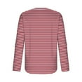 thumbnail image 6 of Sexlip Womens Tops Dressy Casual 3/4 Tiered Bell Sleeve Blouses Double Layered Chiffon Work Tunic Shirts Pink M, 6 of 7
