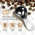 thumbnail image 4 of Heyingu 3Pcs Stainless Steel Coffee Scoop Short Handle Tablespoon Measuring Spoons Coffee Scoop 1 Tablespoon and 2Tablespoon Suitable for Ground Coffee Milk, 4 of 7