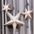 thumbnail image 4 of Colgante de estrella ahuecada de Navidad para el hogar, adornos navideños de Feliz Navidad, adornos de Año Nuevo 2023, 2024, 4 of 4