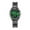 Green, variant on Gothic Stainless Steel Claw Watch – Special Shape, Waterproof Quartz Mens Wristwatch