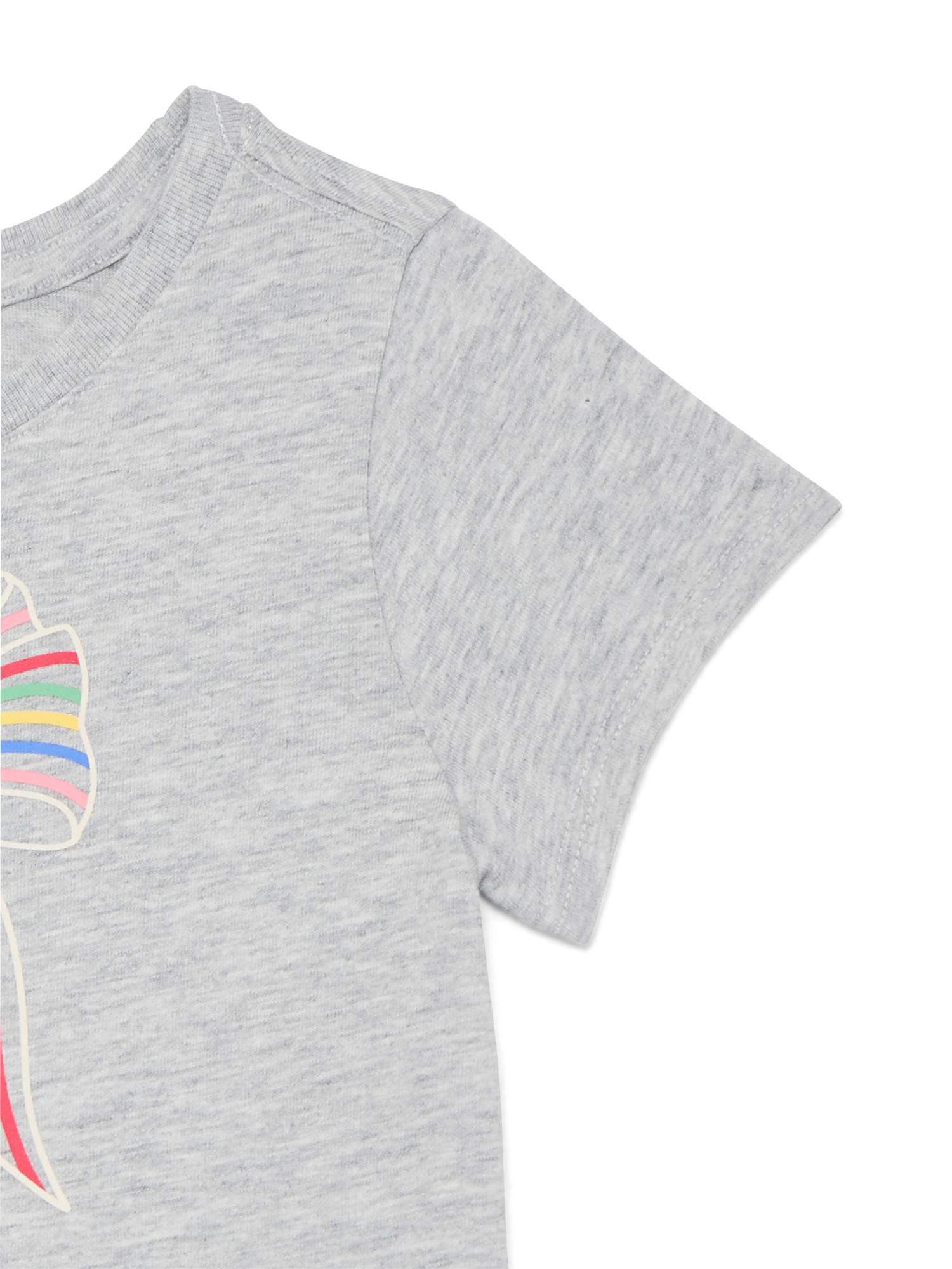 Wonder Nation Toddler Girls Tee with Short Sleeves, Sizes 18M-5T