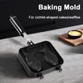 thumbnail image 4 of Molde para Hornear Taiyaki Doble Hugtrwg Aleación Aluminio, 4 of 9
