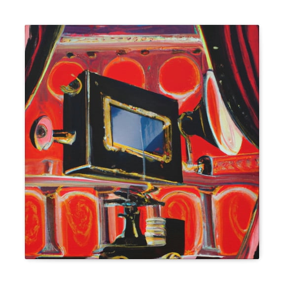Movie Projector Triumphant - Canvas