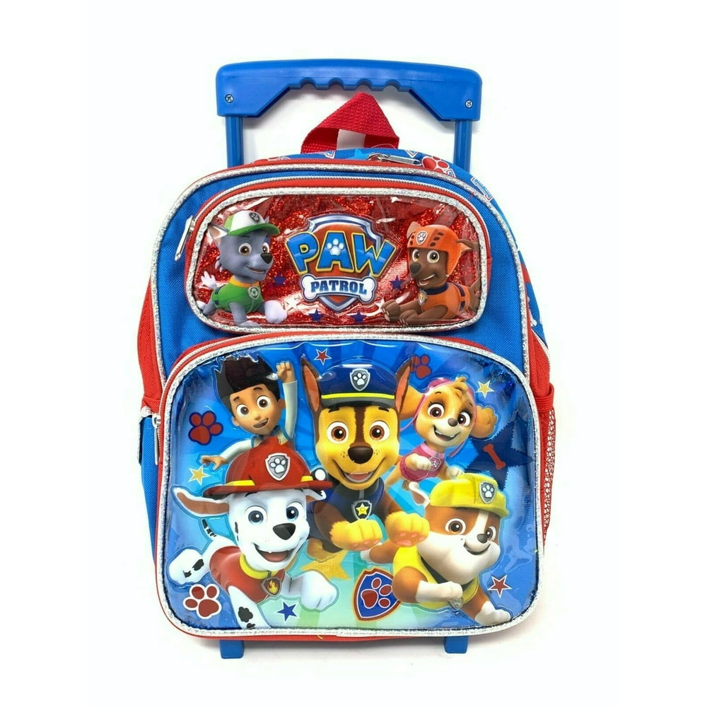 New Paw Patrol 16" Rolling School Backpack