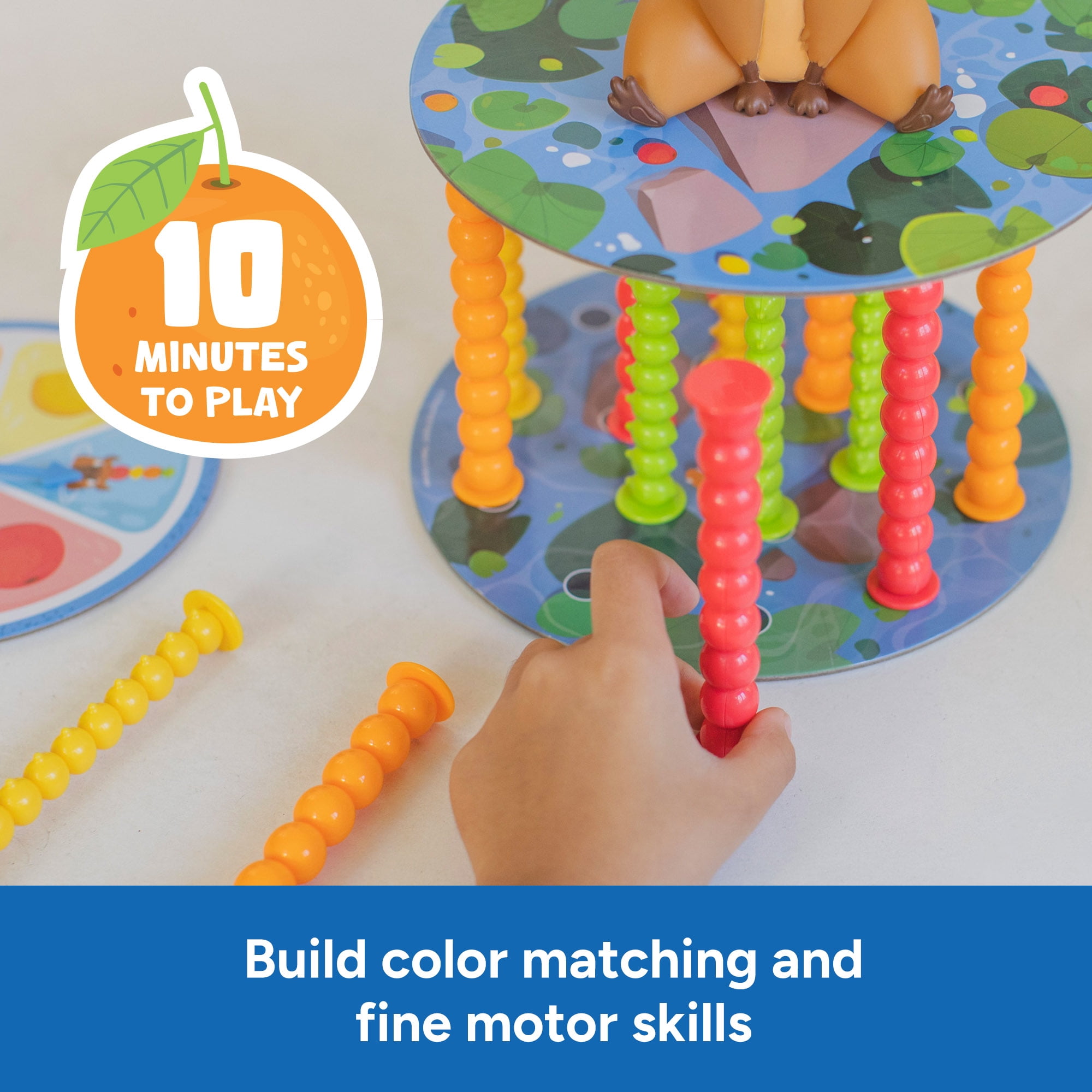 Educational Insights Snack or Splash, Preschool Balance Board Game for Kids Ages 4 and up