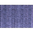 thumbnail image 1 of Ahgly Company Indoor Rectangle Abstract Blue Modern Area Rugs, 7' x 9', 1 of 4
