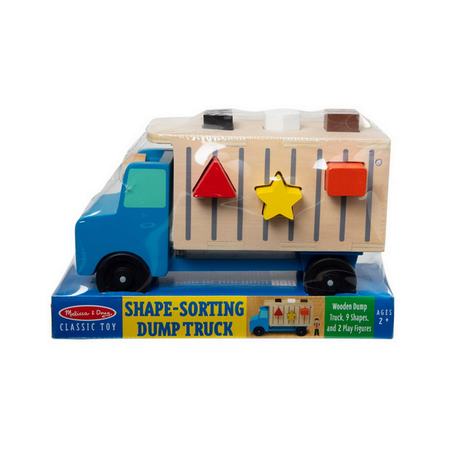Shape-Sorting Dump Truck with Paw Patrol 2 Match & Build Mission Cruiser