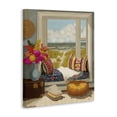 thumbnail image 2 of Stupell Industries Eclectic Coastal Vacation Window Seat Canvas Art, 16 x 20, by Lisa R Dumm, 2 of 8