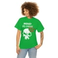 thumbnail image 4 of Mind Blown Skull Unisex Heavy Cotton Tee, 4 of 9