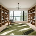 thumbnail image 2 of ODIKA 8'x10' Machine Washable Non-Slip Area Rug, Abstract Olive Green High Traffic Rug, Green, 1284509, 2 of 7