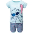 thumbnail image 4 of Conjunto de atuendo: camiseta Disney Lilo & Stitch y pantalones cortos de felpa francesa, 4 of 8