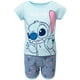 thumbnail image 4 of Set de ropa Disney Lilo & Stitch para niñas pequeñas de 5 años, azul, 4 of 8