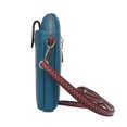 thumbnail image 5 of Lindo bolso bandolera con forma de oso de cumpleaños (azul), minibolso bandolera de piel sintética suave con estampado de canguro para teléfono móvil como regalo para niñas, 5 of 5