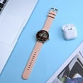 thumbnail image 2 of Silicone Watch Straps 22mm Quick Release Rubber Replacement Bands for Men Women - Extra Long,Light Pink with Black Buckle, 2 of 7
