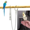 thumbnail image 1 of Bird Foot Stand Chain Creative Stainless Steel Parrot Foot Chain Bird Supplies, 1 of 8