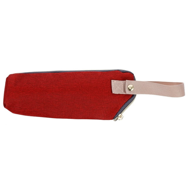 WASHWEPE Sac Isotherme Portable pour Bouteille Rouge Lot de 1 pour Transport de Lait avec Rétention de Température