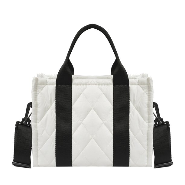 Puffy Purse Bolso Mano para Mujer Acolchado Con Correa Ajustable