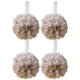 thumbnail image 1 of 4 bolas de baño grandes no sueltas con forma de flor para baño Bolas de baño de encaje Bolas de baño para frotar la espalda, 1 of 5