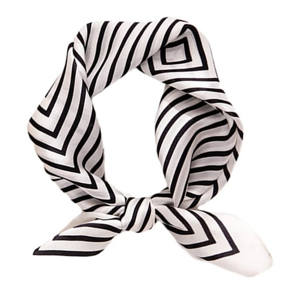 Fimkaul Womens Scarf Silk For Soft Breathable Fashionable Neck Collar With Colorful Print Perfect For Parties Commutes Summer Winter Fall Shawl Wraps Scarfs