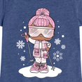 thumbnail image 3 of Lol Surprise! - Snowbunny And Snowflakes - Toddler & Youth Girls Short Sleeve Graphic T-Shirt, 3 of 5