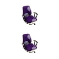 thumbnail image 3 of ZheElen 2pcs Polyester Wide Application Seat Chair Cover Stylish And Anti-slide Feature Dustproof Seat Cover simple love  cover 2Set, 3 of 6