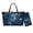 Butterfly Daisy, variant on ZUXONGSY Wolf Rose Galaxy Print Top Handle Handbag Purses Set for Women Large Tote Bag Satchel Handbags with PU Cash Wallet , Lightweight Top Handles Work Bag Purses for Hiking Shopping