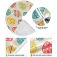 thumbnail image 2 of Coolnut Easter Eggs Christmas Tree Skirt 36", Easter Tree Skirt Double Layers Polyester Easter Tree Skirt for Easter Holiday Party Decoration, 2 of 6