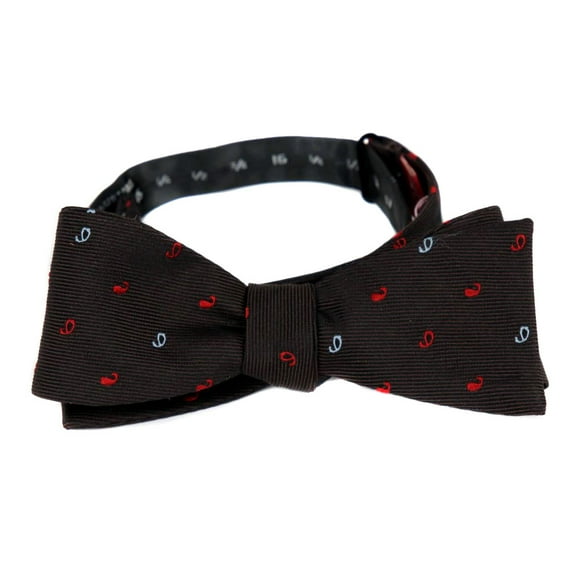 BuyYourTies - Mens Aficionado Self Tie Bow Tie - Brown