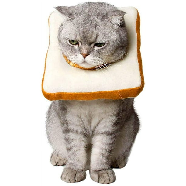 Cat Recovery Collar Soft, Cute Donut Cone Collars for Cats, Wound