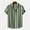 Army Green, variant on Xihbxyly Hawaiian Shirt for Men, Mens Hawaiian Shirts Mens Button Down Short Sleeve Shirt Men Casual Stripe Turndown Short Sleeve Pocket Button Closure Shirt Blouse Summer Beach Dress Shirts Wine,XL