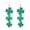 A, variant on St Patricks Day Earrings Lightweight Acrylic Glitter Shamrock Earrings Sparkly Lucky Clover Dangle Drop Earrings for Women Holiday Party Accessories