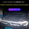 thumbnail image 4 of Cubierta de modificación de luz LED para capó de automóvil, luz de circulación diurna, luz de ambiente, luz decorativa, 4 of 5