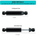thumbnail image 5 of 10L0L Golf Cart Front Shocks Absorbers for Club Car DS 103351001 102588601, 2-Pack, 5 of 7