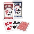 thumbnail image 1 of Bicycle Cartes à Jouer Grande Impression (Lot de 2), 1 of 1