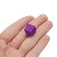 thumbnail image 4 of Uxcell 200 Pack Wood Blocks for Crafts, 1cm Unfinished Wood Cube Solid Wooden Blank Square Block for DIY Craft Projects Personalized Gifts, Dark Purple, 4 of 6