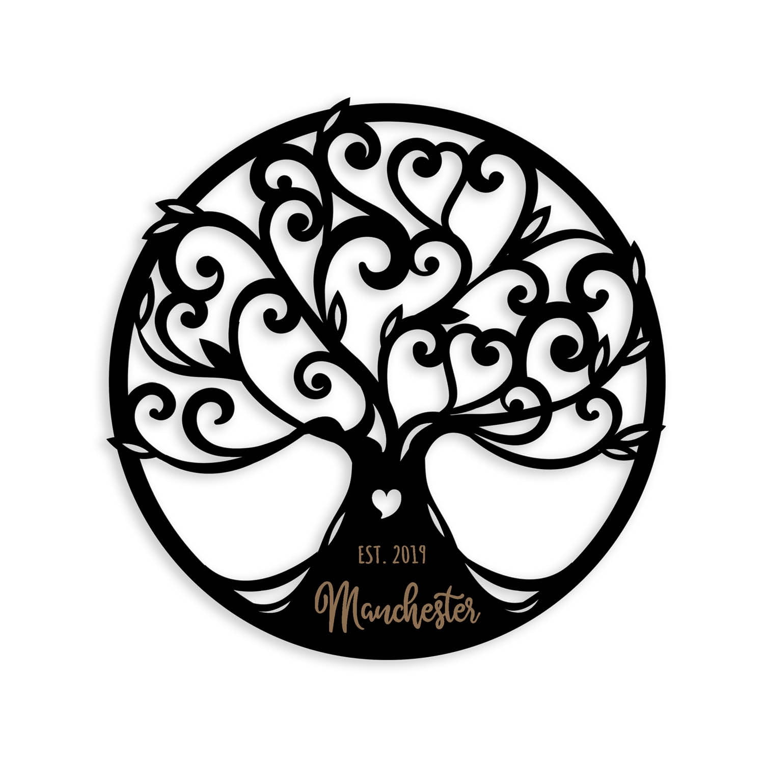 Family Tree Personalized Wood Plaque