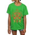 thumbnail image 3 of Harry Potter Girls Christmas Fair Isle Cotton T-Shirt, 3 of 5