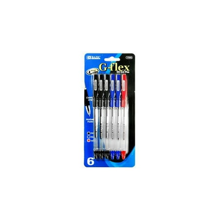 Product Of Bazic, G-Flex Oil Gel Pen - Assorted, Count 1 - Pen/Pencil/Marker / Grab Varieties &